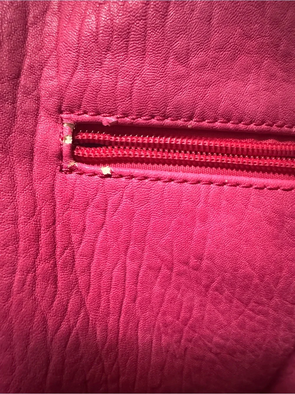Hot Pink Studded Hobo Shoulder Bag